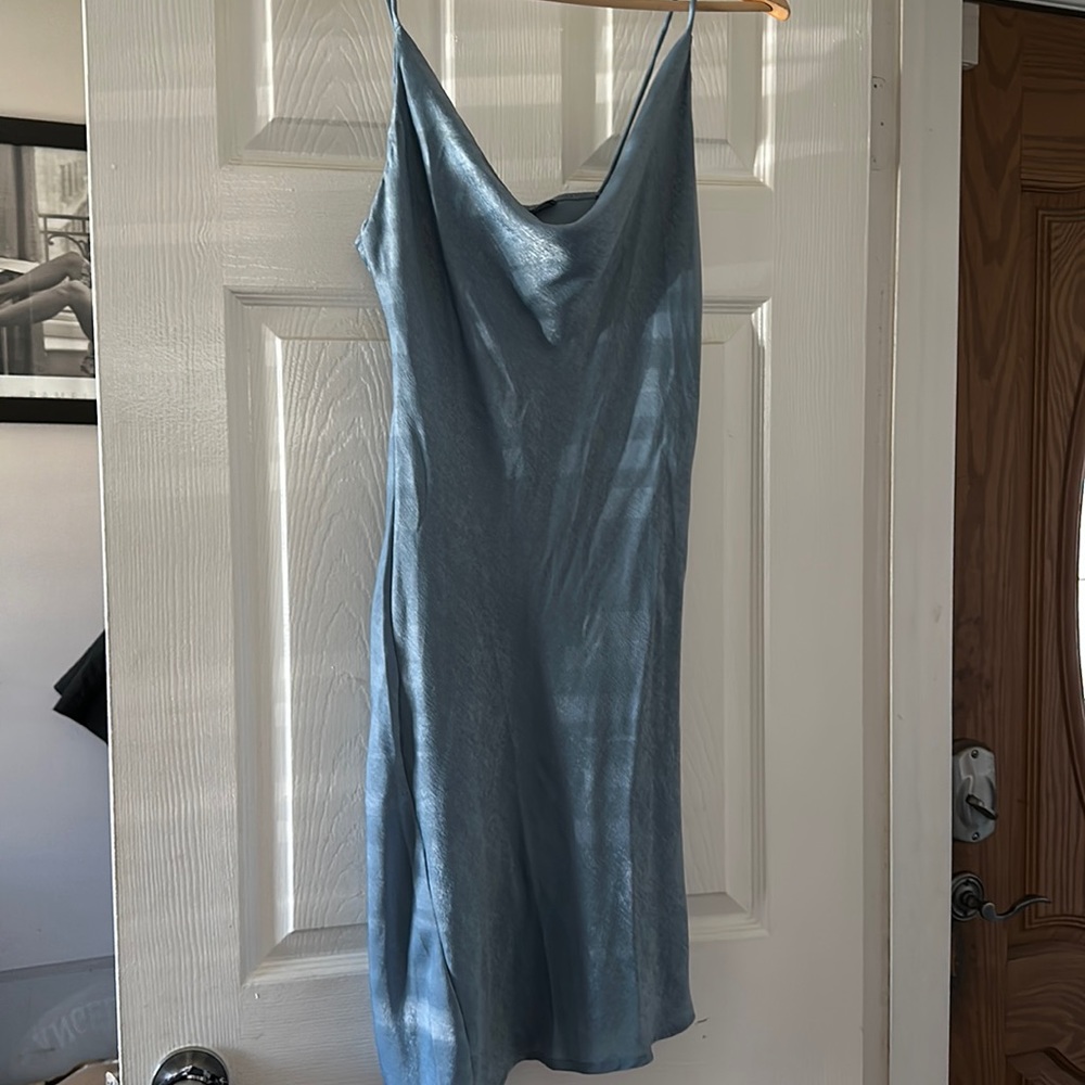 Polyester short length dress!